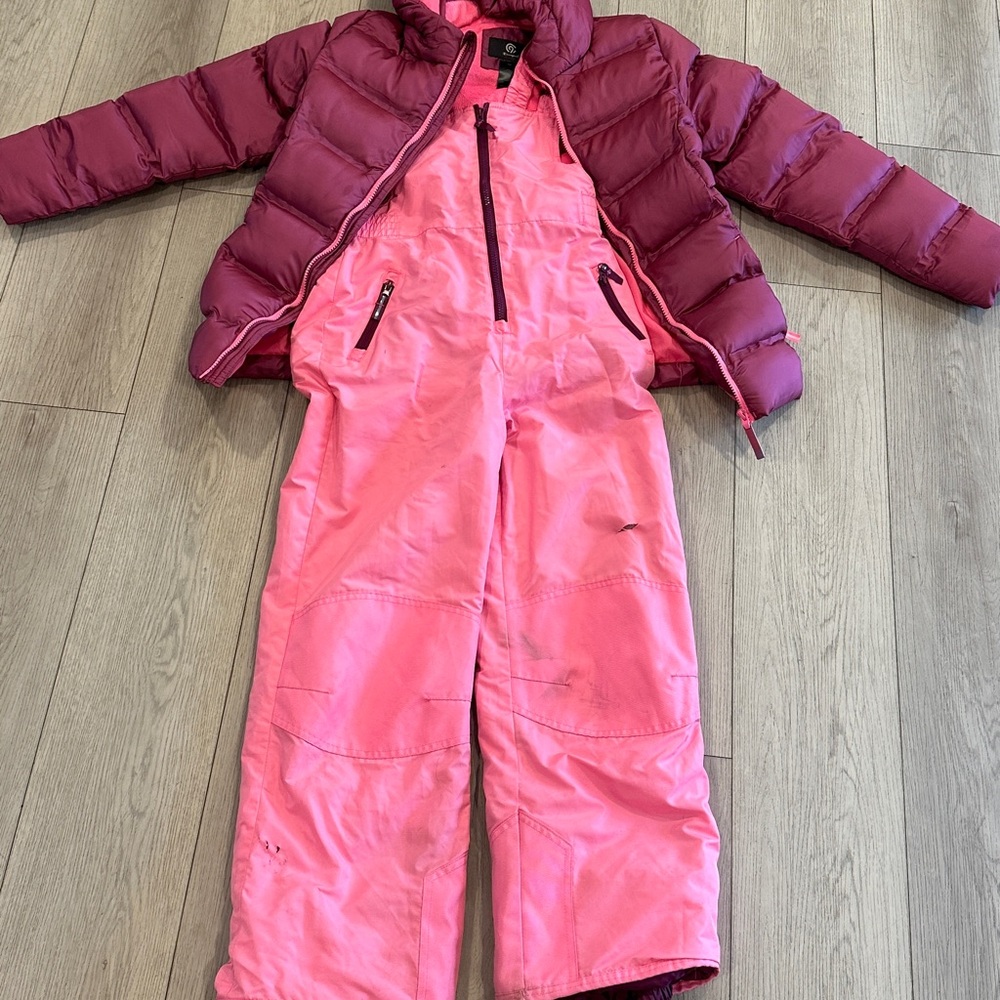 Girls champion snowsuit